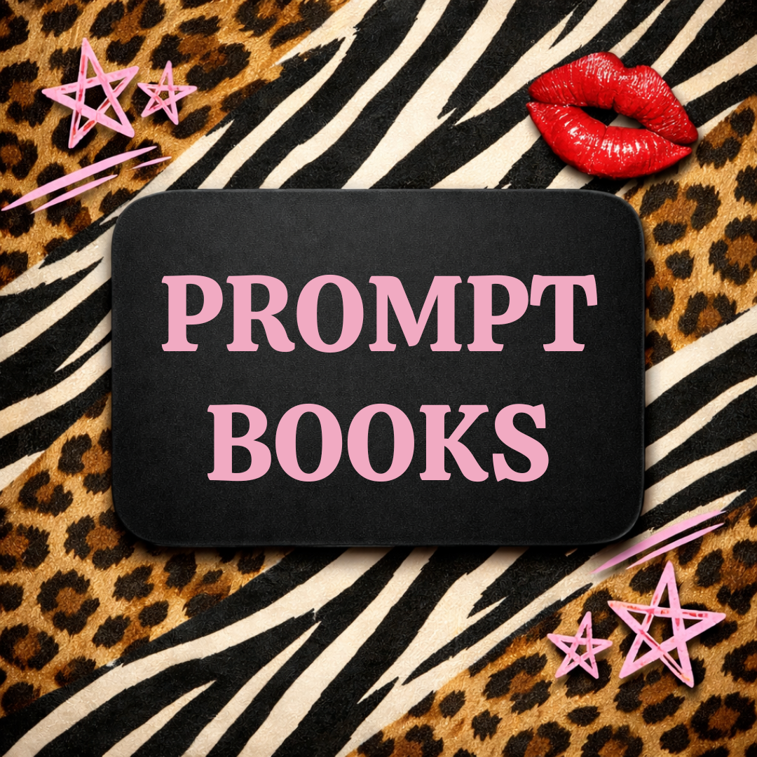 Prompt Books (Digital Only) – Kustom Designz & Events by Rhonda LLC