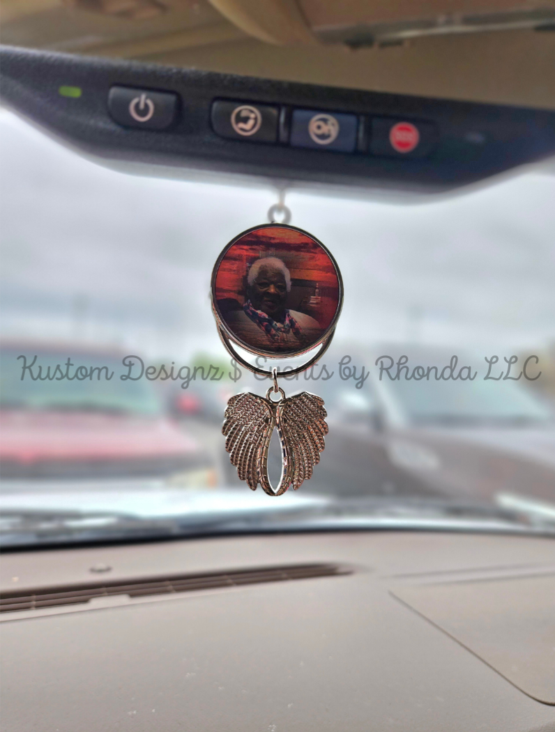 Angel Wings Keychain/Car Hanger